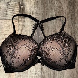 Victoria's Secret Black Lace Bra- size 36D